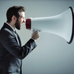 Presenteren en Pitchen met megafoon